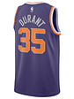 Regata Phoenix Suns- Kevin Duran - 2022/23 Swingman Jersey - Roxa - Thumbnail 2