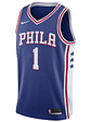 Regata Philadelphia 76ers - James Harden - 2022/23 Swingman Jersey - Azul - Thumbnail 1