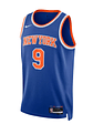 Regata New York Knicks - RJ Barrett - 2022/23 Swingman Jersey - Azul - Thumbnail 1