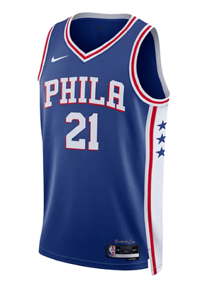 Regata Philadelphia 76ers - Joel Embiid - 2022/23 Swingman Jersey - Azul