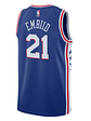 Regata Philadelphia 76ers - Joel Embiid - 2022/23 Swingman Jersey - Azul - Thumbnail 2