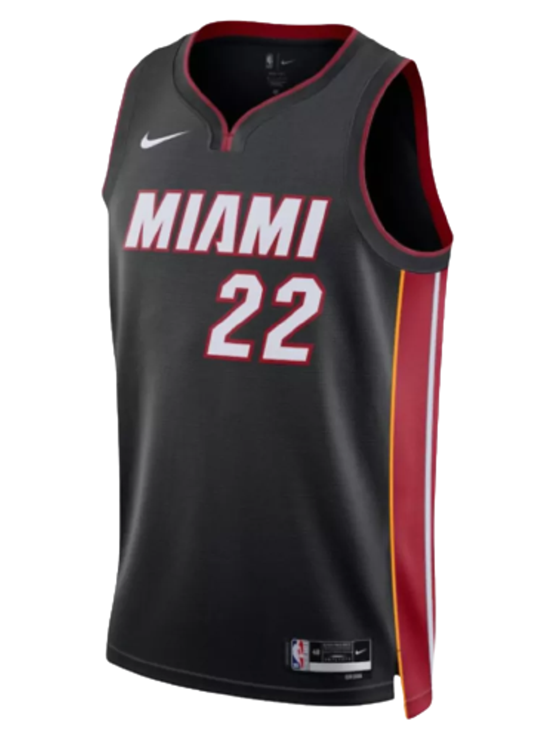 Regata Miami Heat -Jimmy Butler - 2022/23 Swingman Jersey - Preta 1