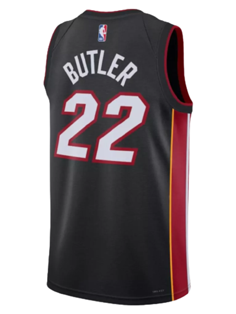 Regata Miami Heat -Jimmy Butler - 2022/23 Swingman Jersey - Preta 2