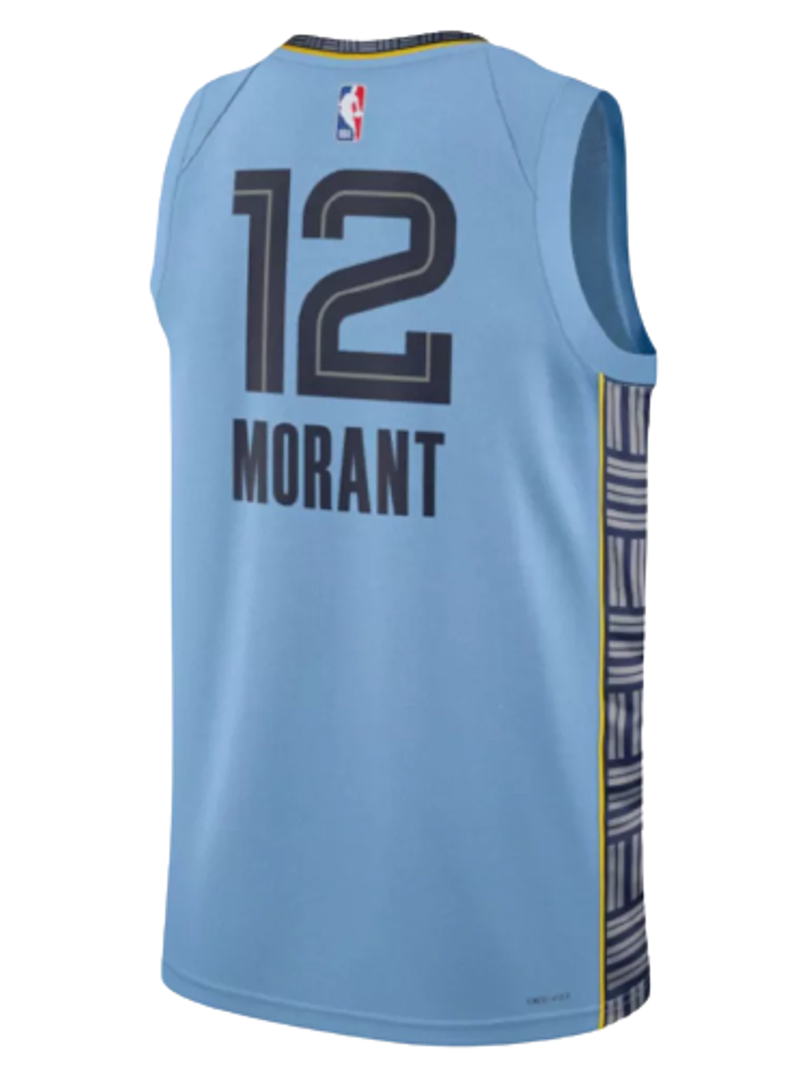 Regata Memphis Grizzlies -Ja Morant - 2022/23 Swingman Jersey - Azul Claro 2