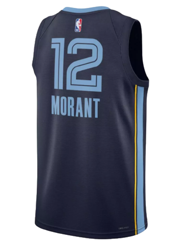 Regata Memphis Grizzlies -Ja Morant - 2022/23 Swingman Jersey - Azul 2