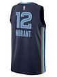 Regata Memphis Grizzlies -Ja Morant - 2022/23 Swingman Jersey - Azul - Thumbnail 2