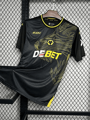 CAMISOLA DO WOLVES 24/25 PRETO