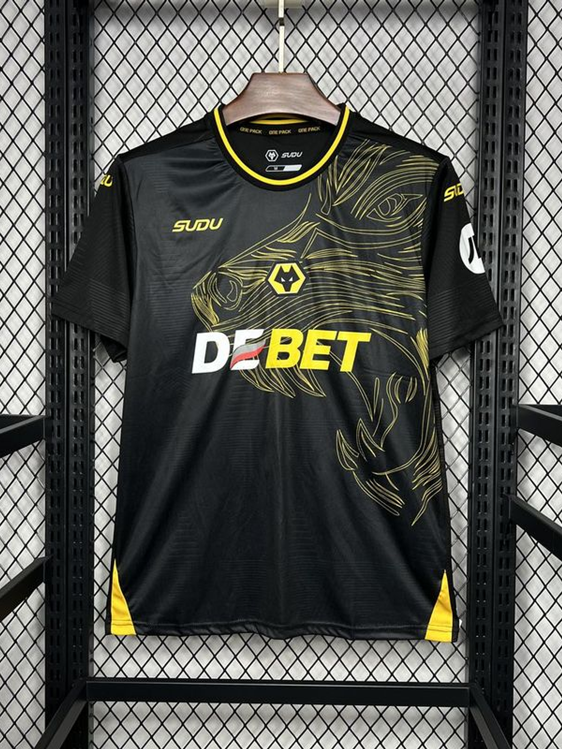 CAMISOLA DO WOLVES 24/25 PRETO 2