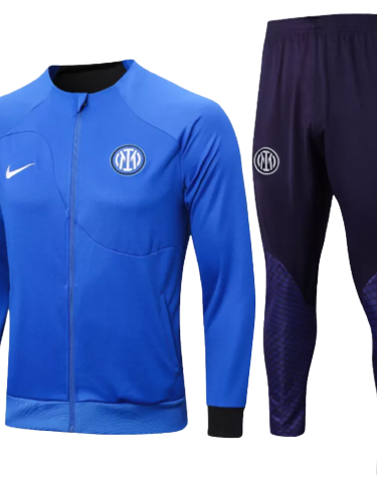 Agasalho de Viagem Inter de Milão - Masculino - Azul e Preto 1