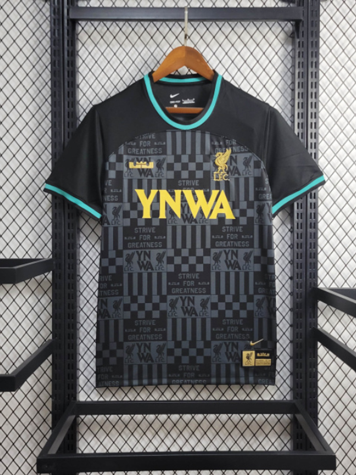 CAMISOLA DO LIVEPOOL 24/25 PRETO EDIÇÃO ESPECIAL 1