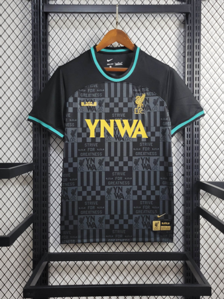 CAMISOLA DO LIVEPOOL 24/25 PRETO EDIÇÃO ESPECIAL 1
