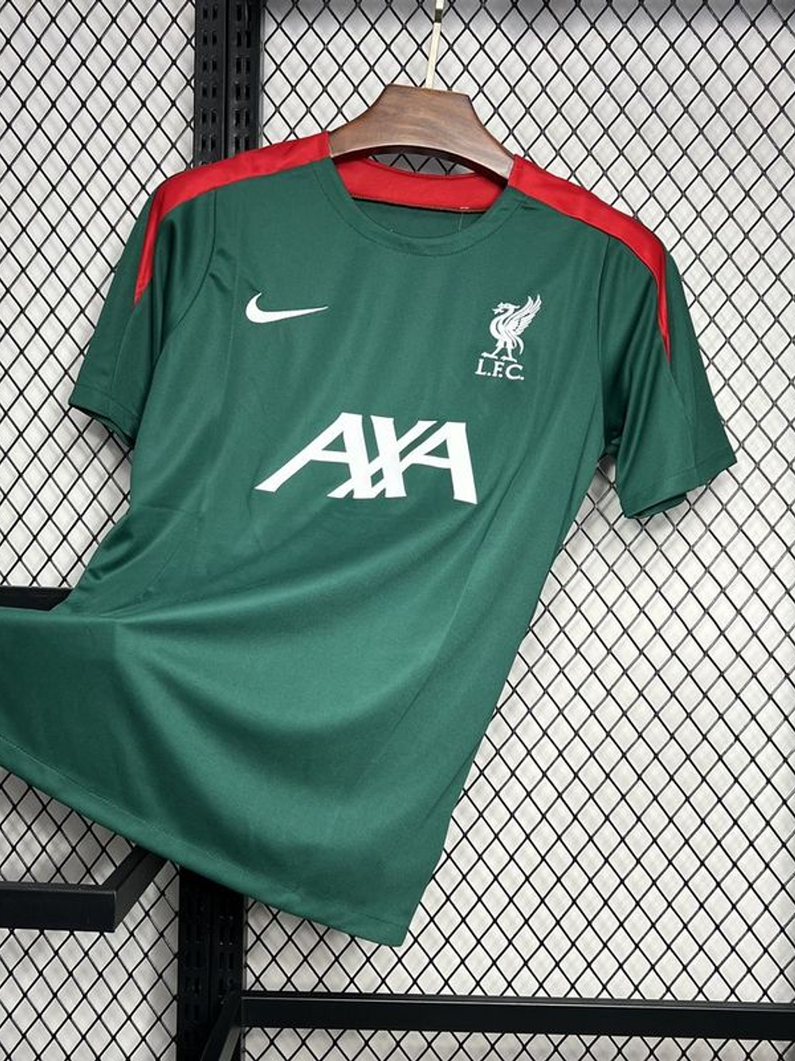 CAMISOLA DO LIVEPOOL 24/25 VERDE PRE JOGO 1