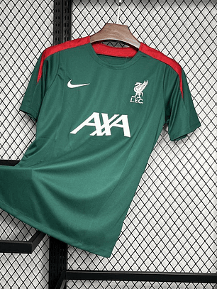 CAMISOLA DO LIVEPOOL 24/25 VERDE PRE JOGO