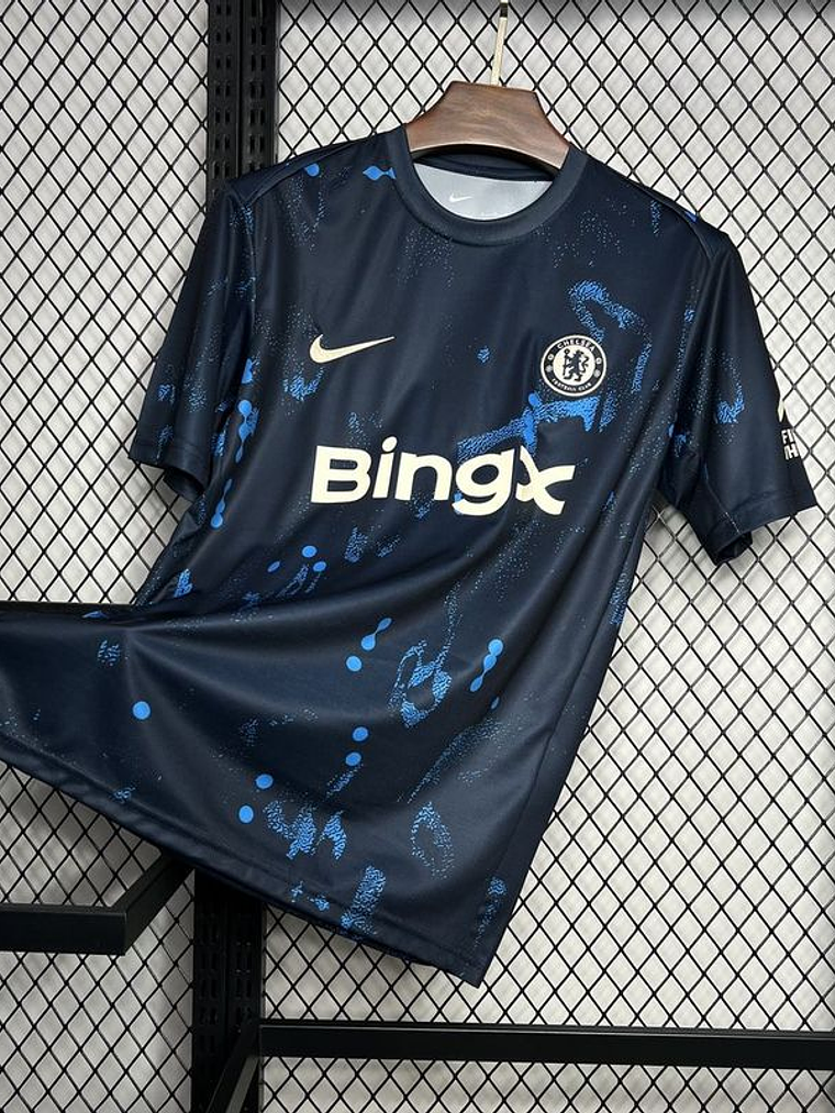 CAMISOLA DO CHELSEA 24/25 AZUL PRE JOGO 1