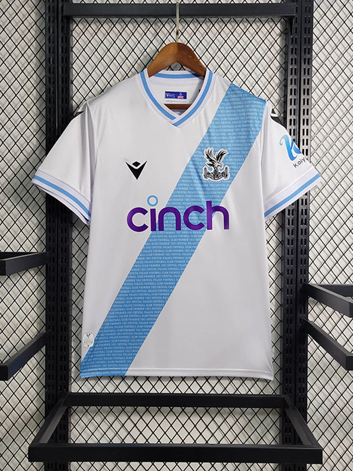 CAMISOLA DO CRYSTAL PALACE 23/24 BRANCO 2