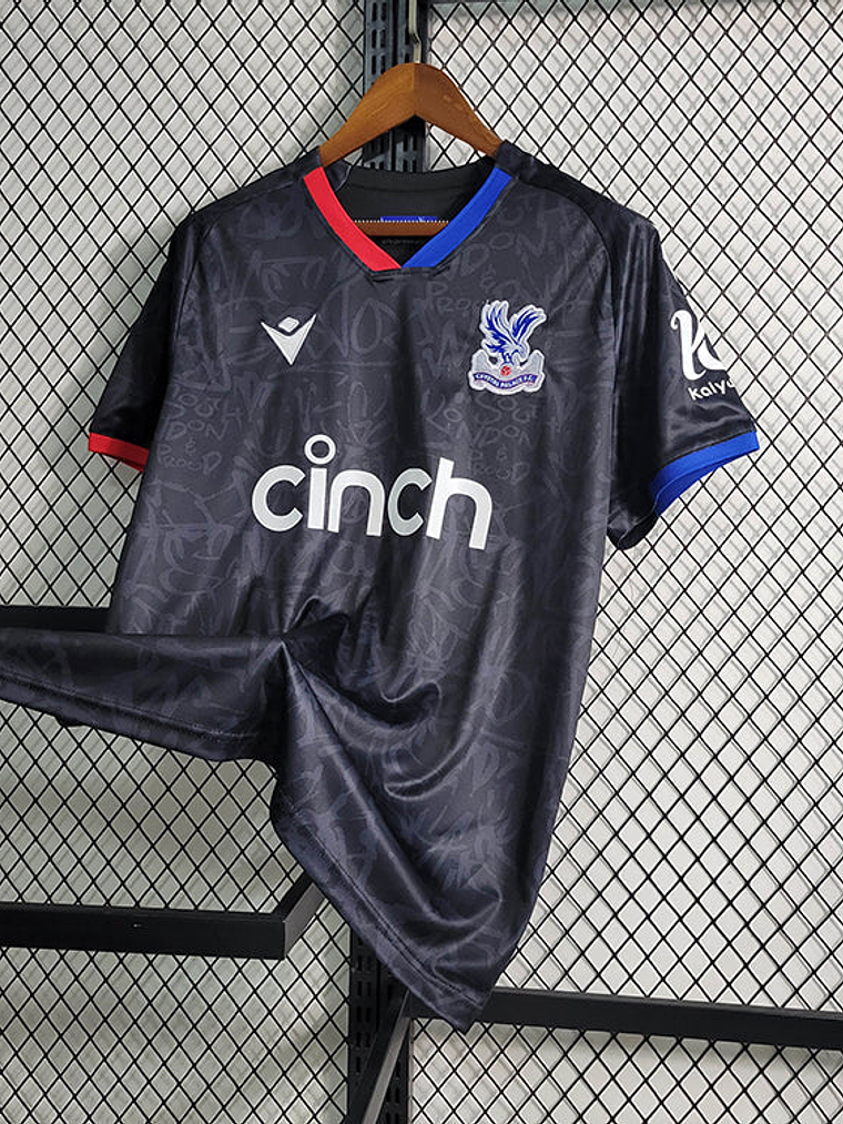 CAMISOLA DO CRYSTAL PALACE 23/24 PRETO 1