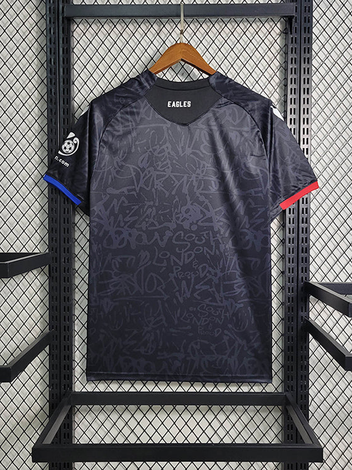 CAMISOLA DO CRYSTAL PALACE 23/24 PRETO 3