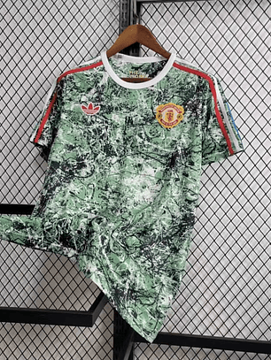CAMISOLA DO MANCHESTER UNITED 24/25 VERDE BRANDING