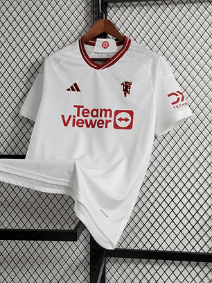 CAMISOLA DO MANCHESTER UNITED 23/24 BRANCO