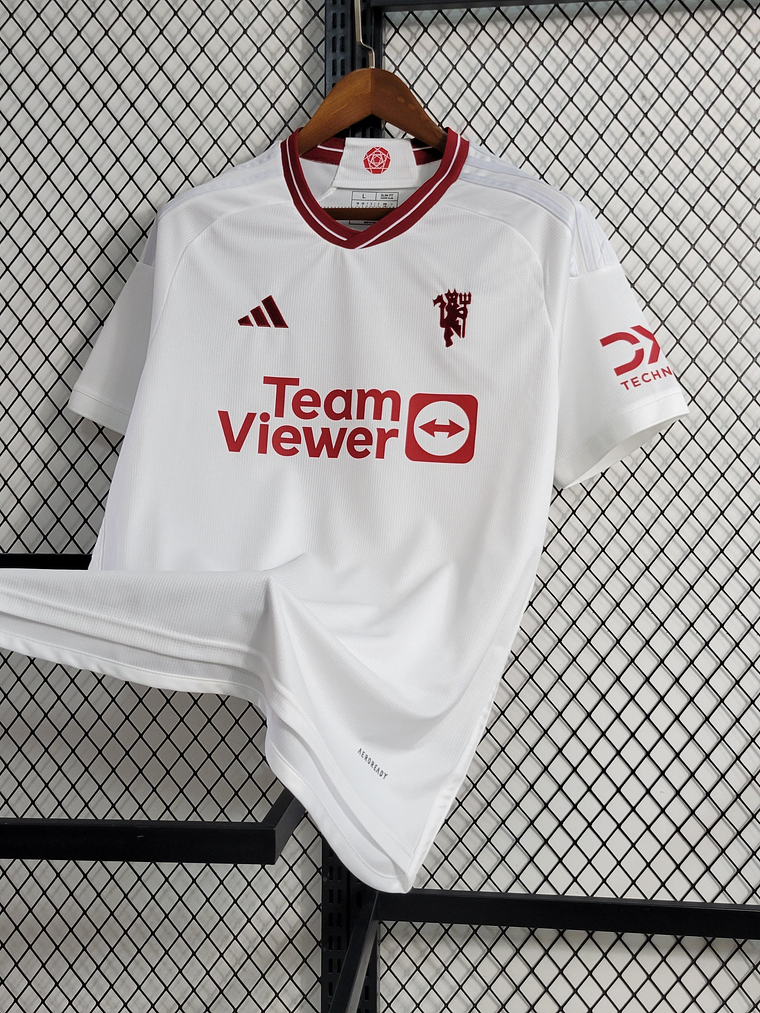 CAMISOLA DO MANCHESTER UNITED 23/24 BRANCO 1