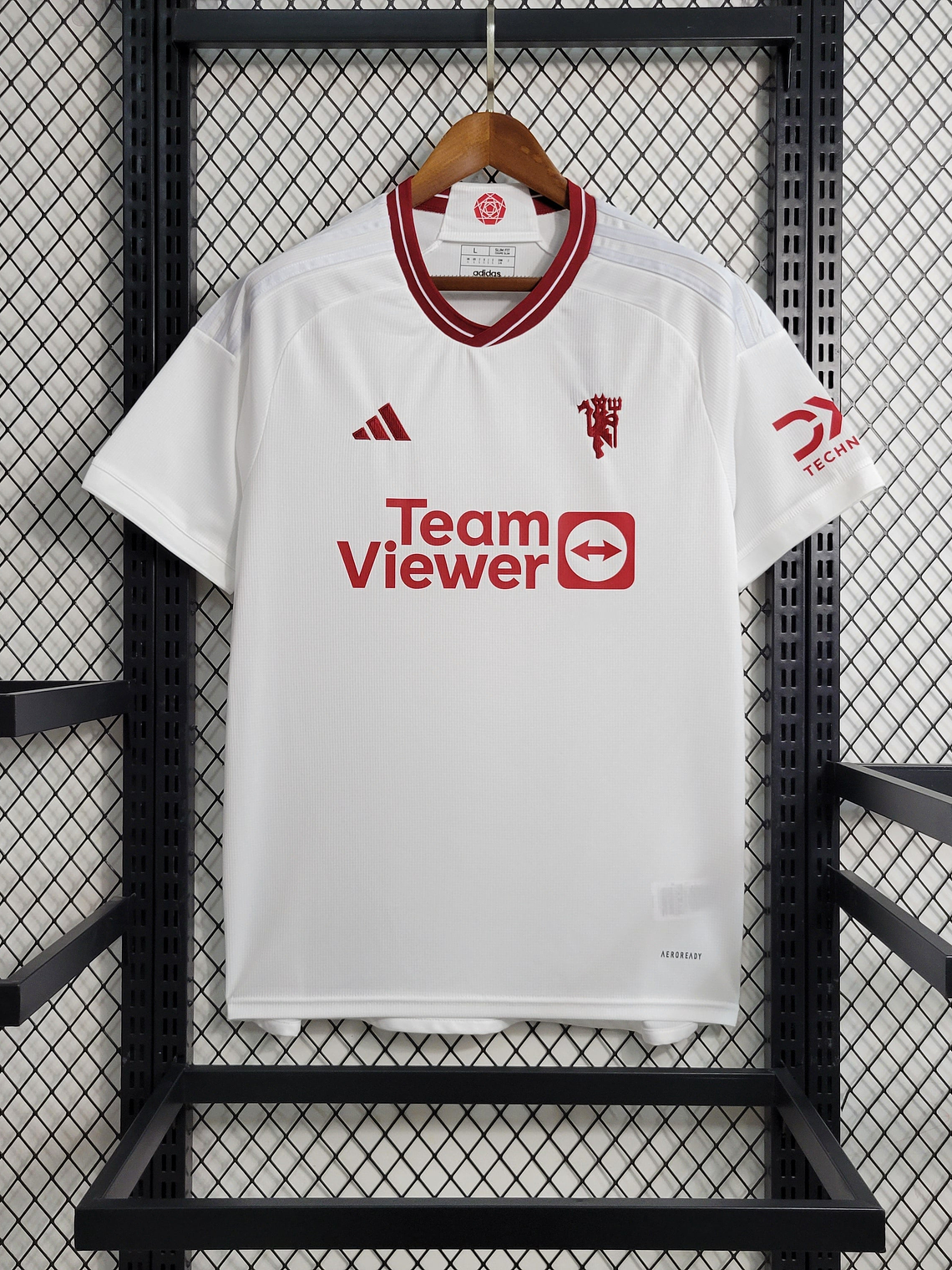 CAMISOLA DO MANCHESTER UNITED 23/24 BRANCO 2