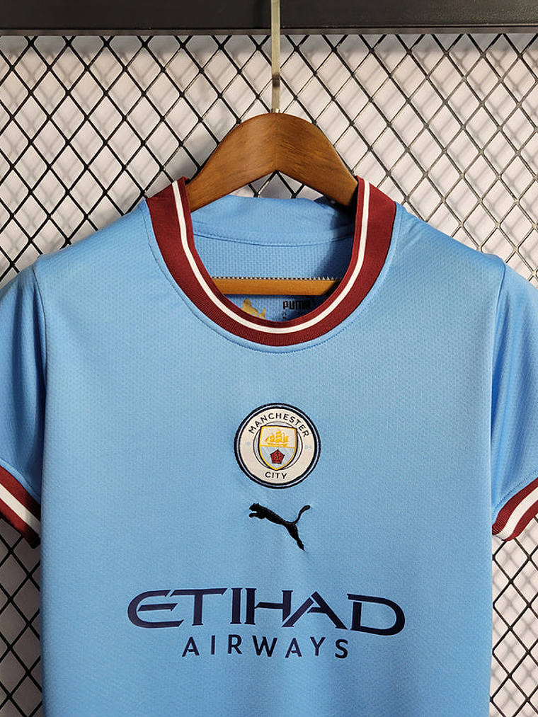 CAMISA FEMININA DO MANCHESTER CITY 23/24 AZUL 6