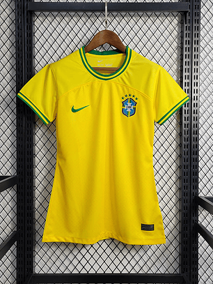 CAMISA FEMININA DO BRASIL 23/24 AMARELO