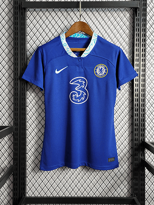 CAMISA FEMININA DO CHELSEA 23/24 AZUL TRADICIONAL