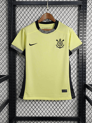 CAMISA FEMININA DO CORINTHIANS 23/24 AMARELO