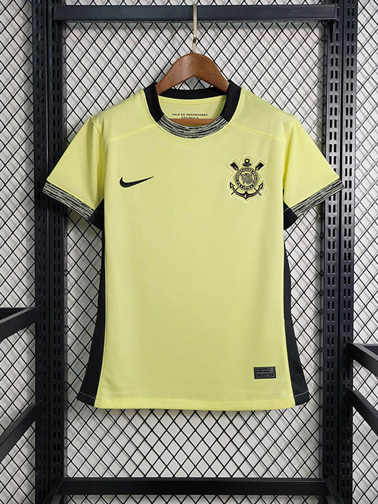 CAMISA FEMININA DO CORINTHIANS 23/24 AMARELO 1