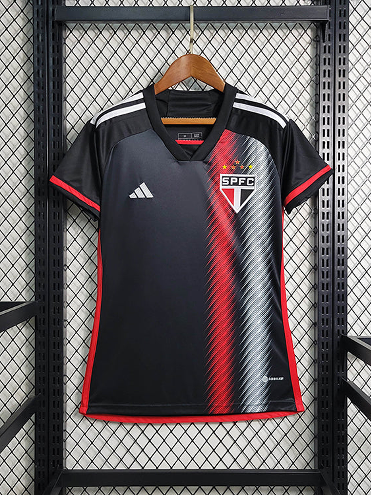 CAMISA FEMININA DO SÃO PAULO 23/24 PRETO 1