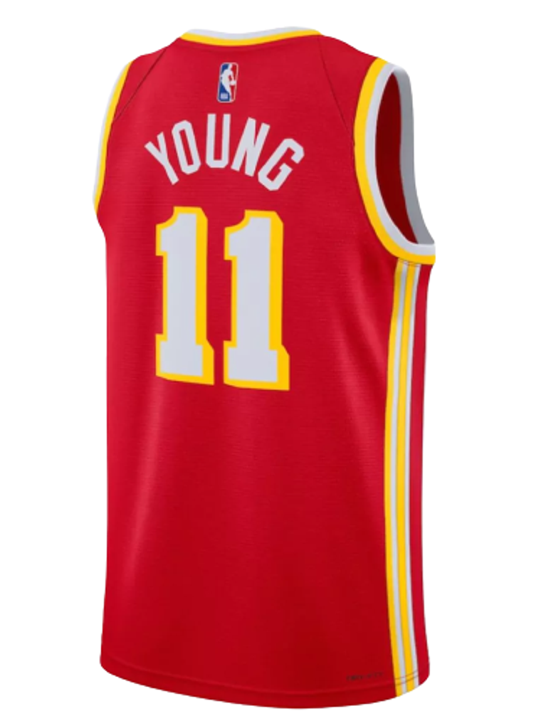 Regata Atlanta Hawks - Trae Young - 2022/23 Swingman Jersey - Vermelha 2