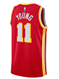 Regata Atlanta Hawks - Trae Young - 2022/23 Swingman Jersey - Vermelha - Thumbnail 2