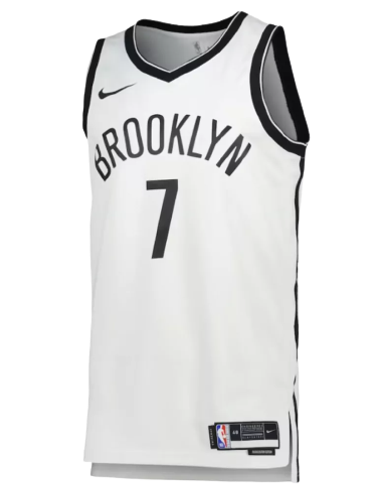 Regata Brooklyn Nets - Kevin Durant - 2022/23 Swingman Jersey - Branca 1