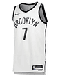Regata Brooklyn Nets - Kevin Durant - 2022/23 Swingman Jersey - Branca - Thumbnail 1