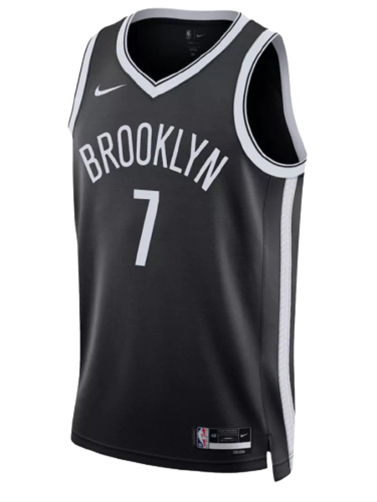 Regata Brooklyn Nets - Kevin Durant - 2022/23 Swingman Jersey - Preta 1