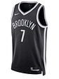 Regata Brooklyn Nets - Kevin Durant - 2022/23 Swingman Jersey - Preta - Thumbnail 1