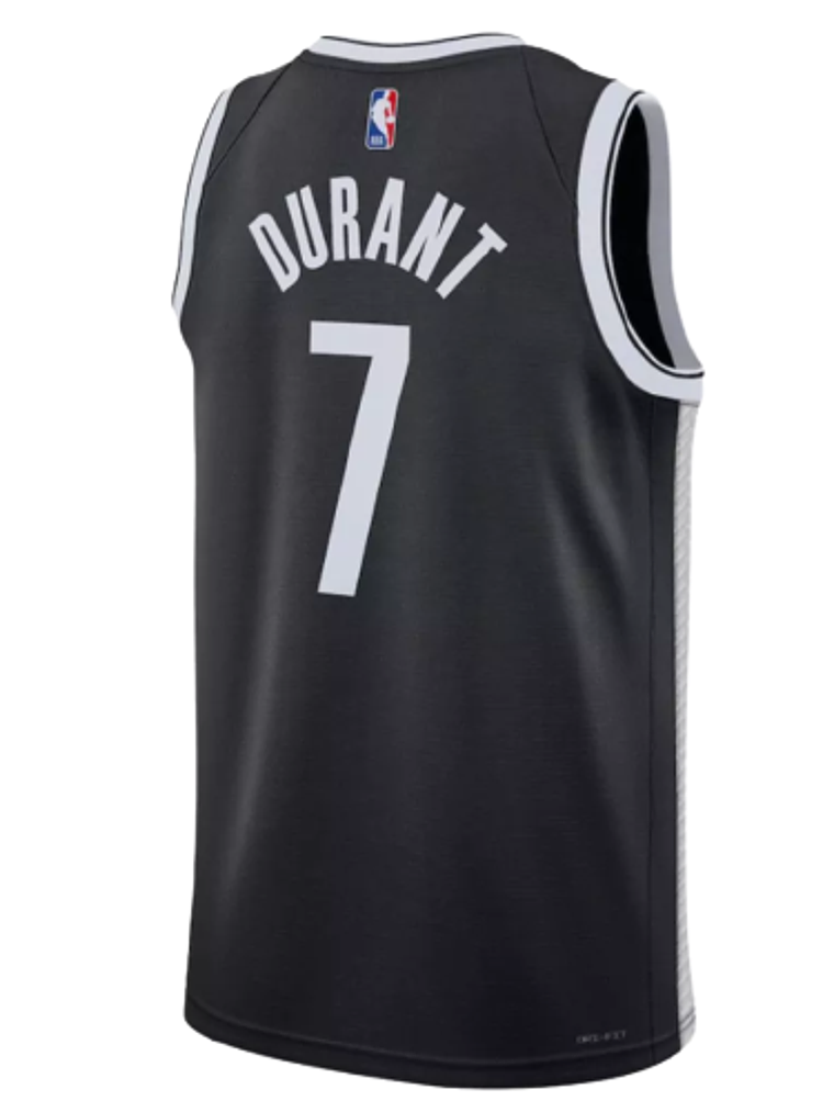 Regata Brooklyn Nets - Kevin Durant - 2022/23 Swingman Jersey - Preta 2