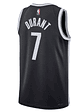 Regata Brooklyn Nets - Kevin Durant - 2022/23 Swingman Jersey - Preta - Thumbnail 2