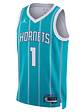 Regata Charlotte Hornets - LaMelo Ball- 2022/23 Swingman Jersey - Verde - Thumbnail 1