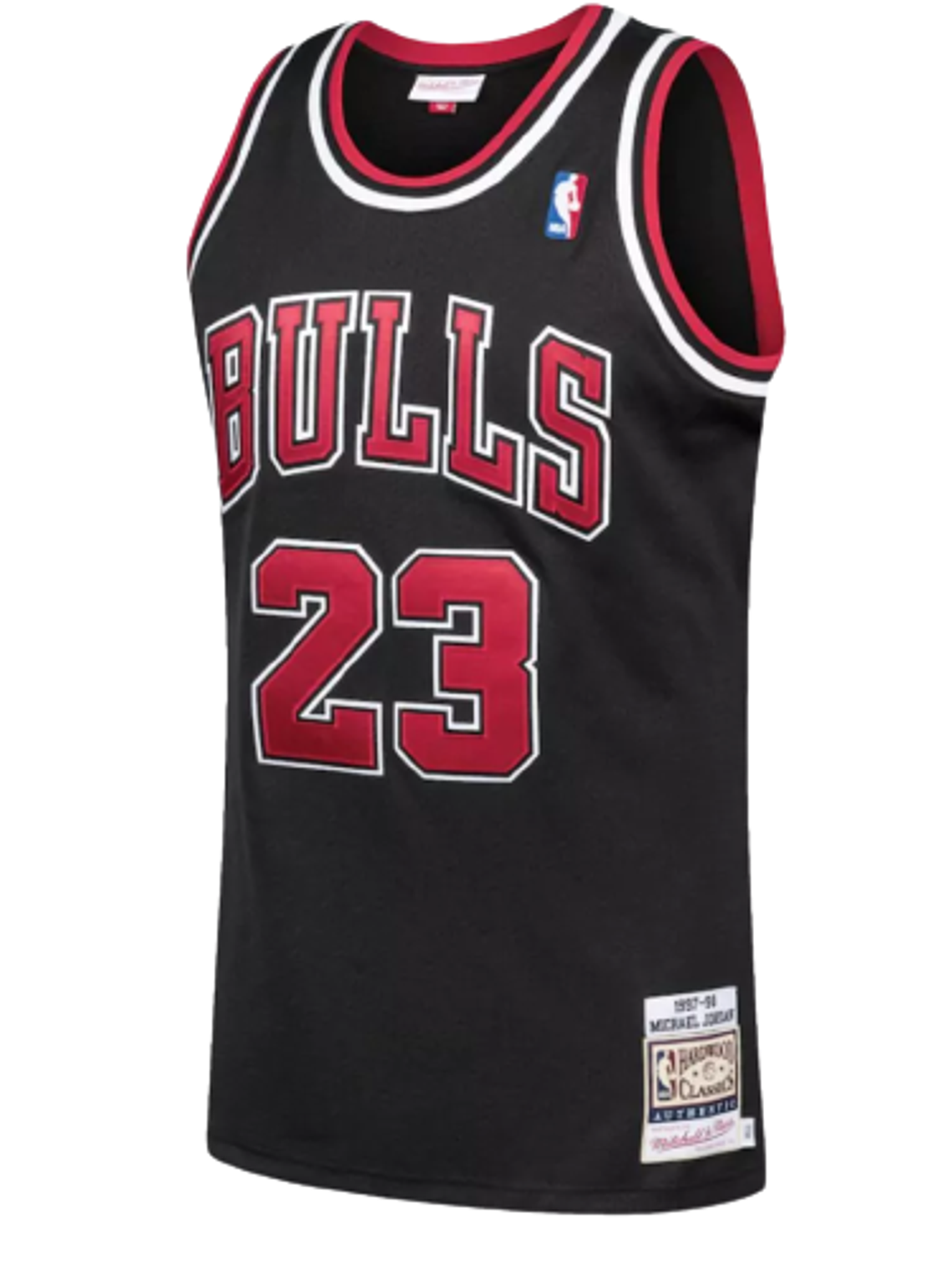 Regata Chicago Bulls - Michael Jordan - 2022/23 Swingman Jersey - Classic - Preta 1