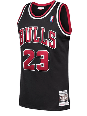 Regata Chicago Bulls - Michael Jordan - 2022/23 Swingman Jersey - Classic - Preta