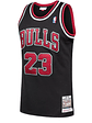 Regata Chicago Bulls - Michael Jordan - 2022/23 Swingman Jersey - Classic - Preta - Thumbnail 1