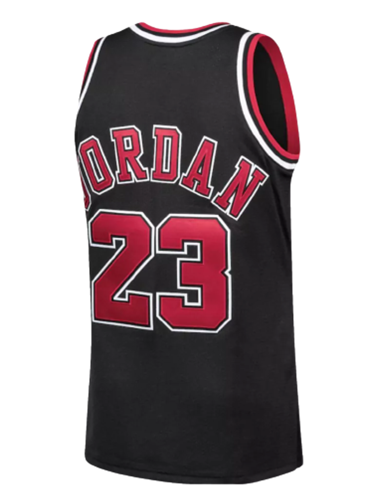 Regata Chicago Bulls - Michael Jordan - 2022/23 Swingman Jersey - Classic - Preta 2