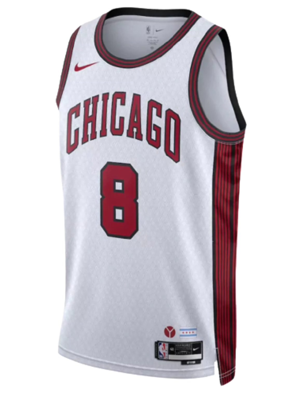 Regata Chicago Bulls - Zach LaVine - 2022/23 Swingman Jersey - Branca 1