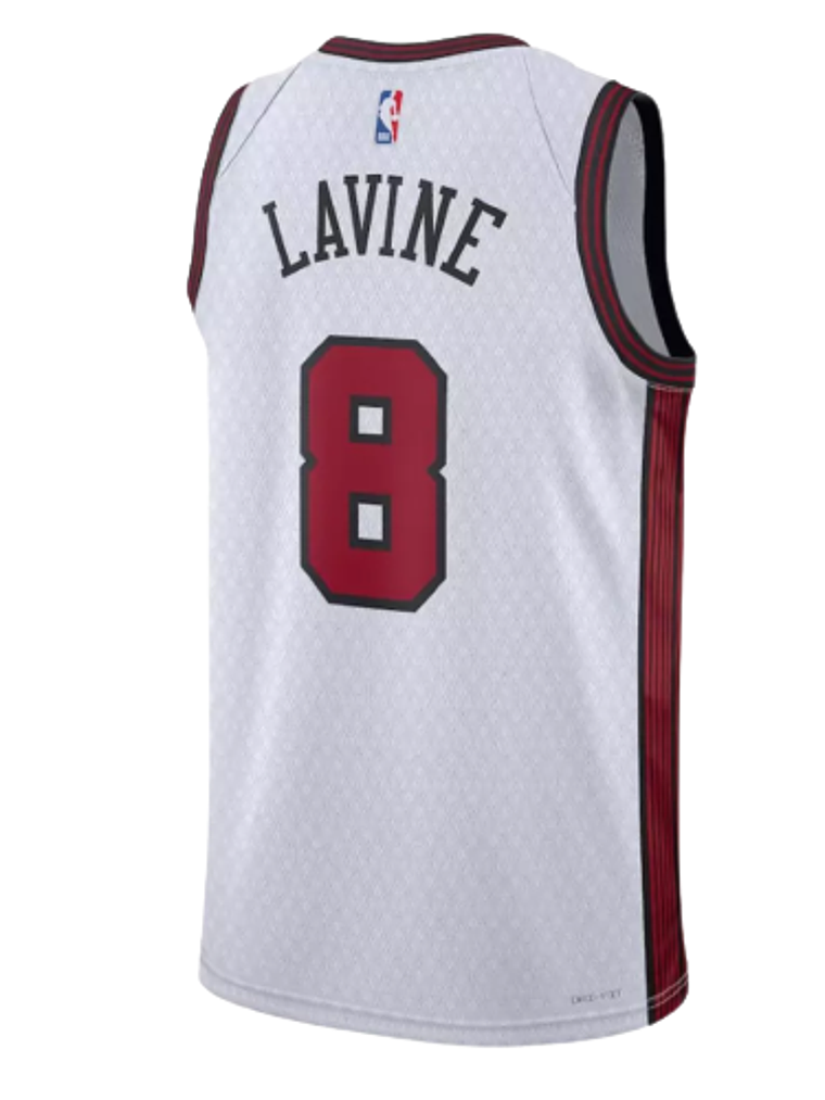 Regata Chicago Bulls - Zach LaVine - 2022/23 Swingman Jersey - Branca 2