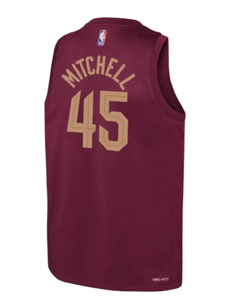 Regata Cleveland Cavaliers - Donovan Mitchell - 2022/23 Swingman Jersey - Vinho 2