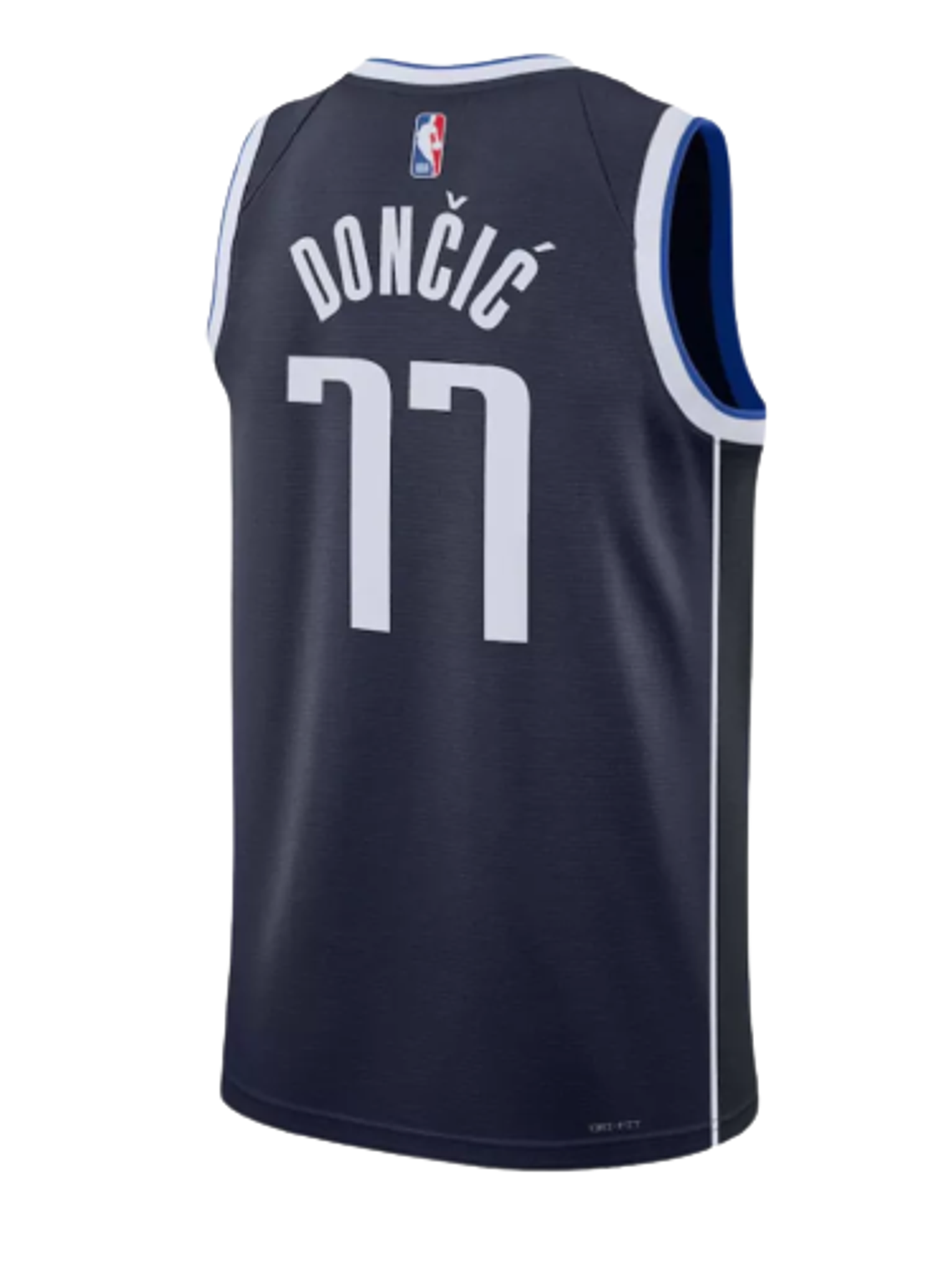 Regata Dallas Mavericks - Luka Doncic - 2022/23 Swingman Jersey -Azul Escuro 2