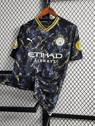 CAMISOLA DO MANCHESTER CITY 24/25 BLACK EDIÇÃO ESPECIAL