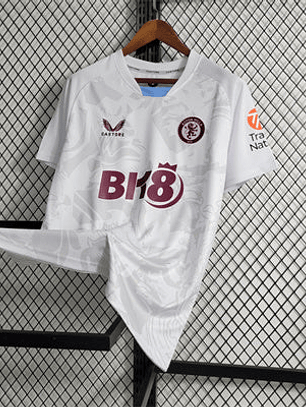 CAMISOLA DO ASTON VILLA 24/25 BRANCO
